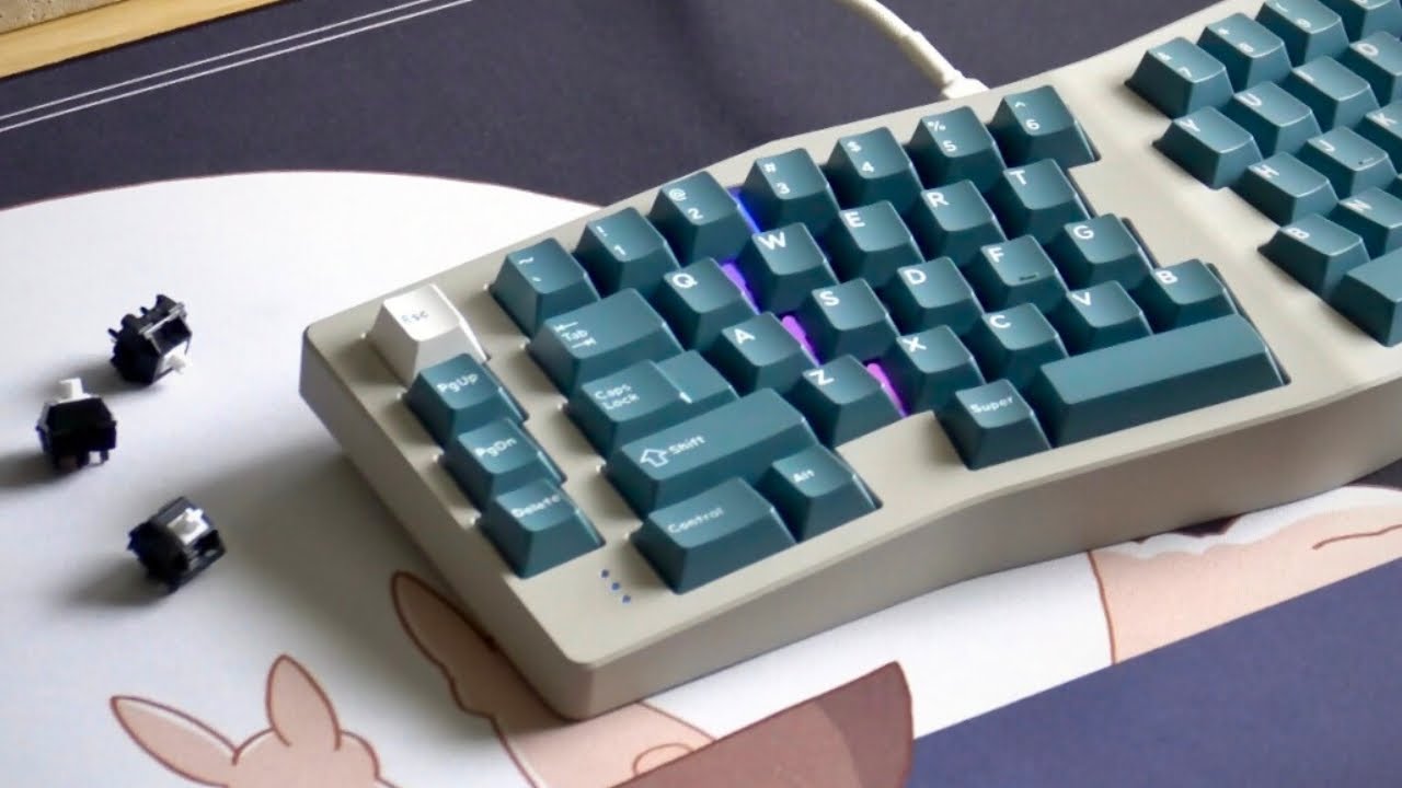 KEEBSCAPE.CO X HMX SNOW CRASH RAIL BOTTOM OUT LINEAR SWITCH