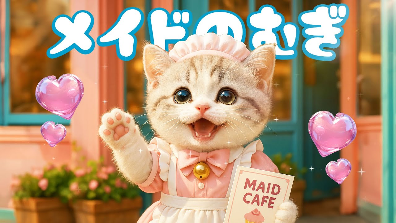 Welcome back! A day in the life of Mugi, who started a maid cafe