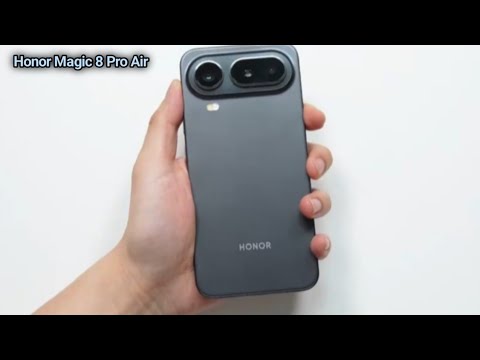 Honor Magic 8 Pro Air Black (2026) - Unboxing And Hands-On, Review