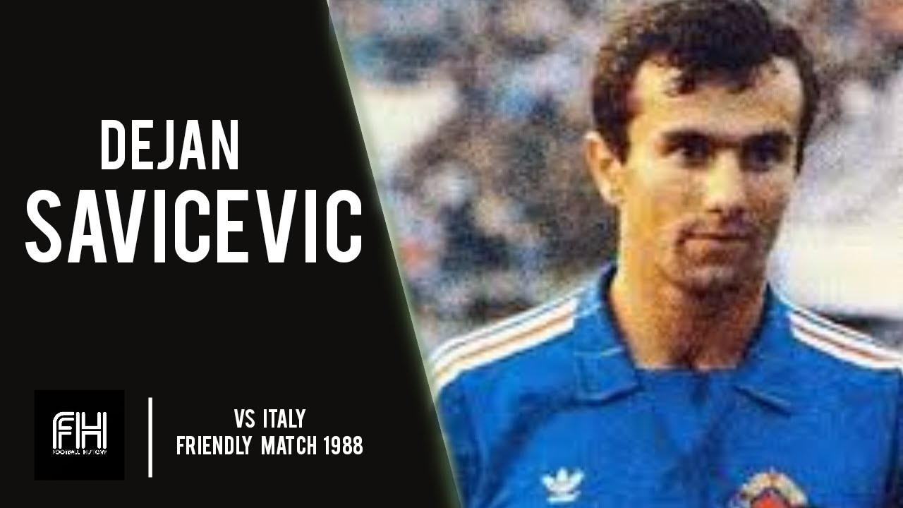 Dejan Savicevic ○ Skills ○ Yugoslavia 1-1 Italy ○ Friendly