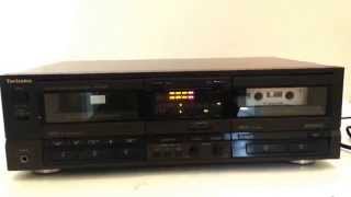 Technics RS-TR255 Dual Cassette Deck Tested Working Ebay Showcase