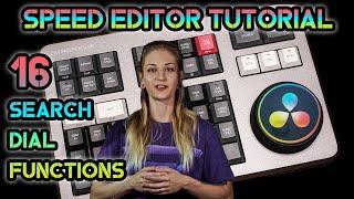Speed Editor SEARCH DIAL - IT CAN DO WHAT??? - Tutorial For
