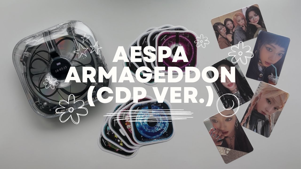 AESPA ARMAGEDDON CDP Album Unboxing - YouTube