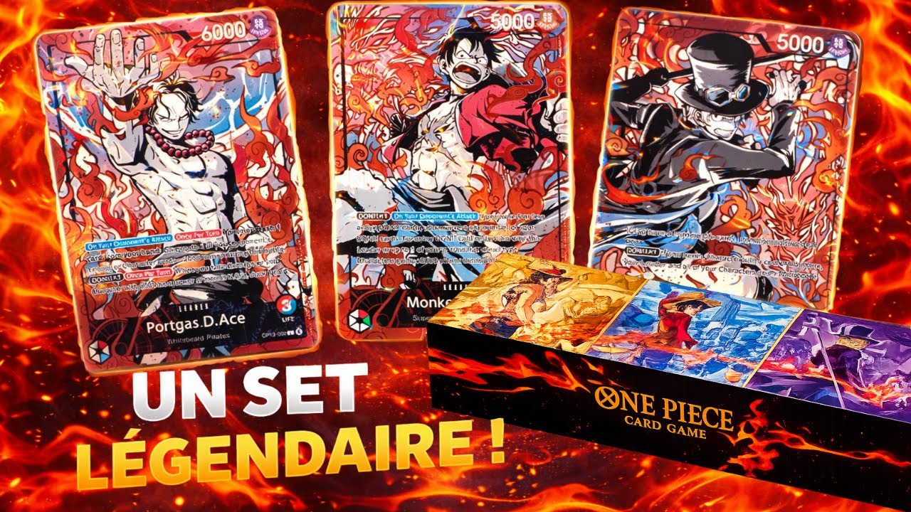 A LEGENDARY set, 3rd Anniversary Set!! ONE PIECE CARD GAME NEWS