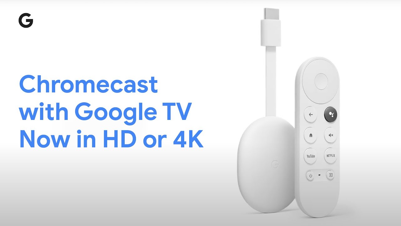 Google、4K非対応で4980円の「Chromecast with Google TV (HD)」発売