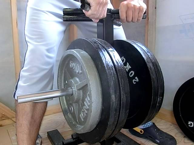 Xグリッパー 全開幅100kg5レップ - YouTube