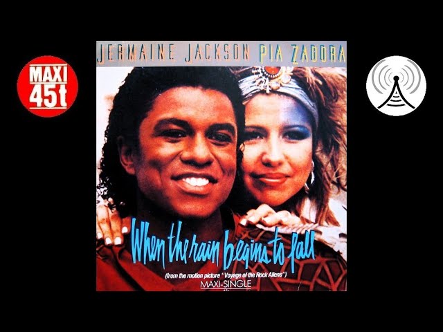 Jermaine Jackson & Pia Zadora - When the rain begins to fall (Maxi