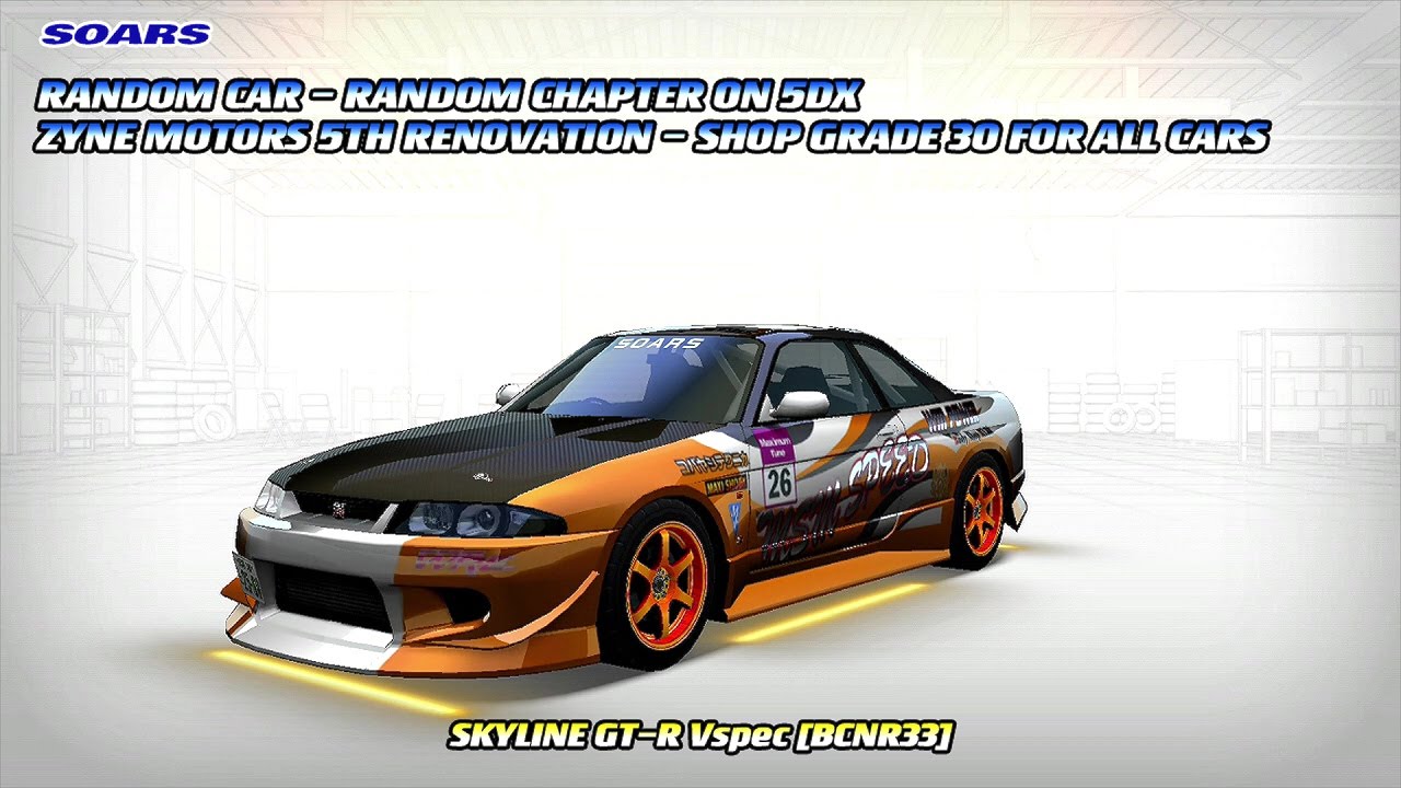 WMMT5DX] Nissan SKYLINE GT-R Vspec [BCNR33] / RCRC + ZM5th Project