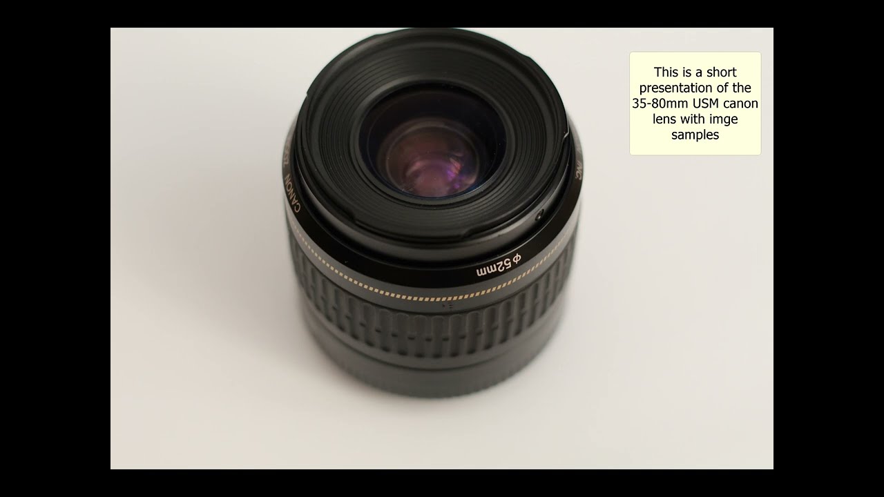 Canon EF 35-80mm f/4-5.6 Lens Review | Image Samples and