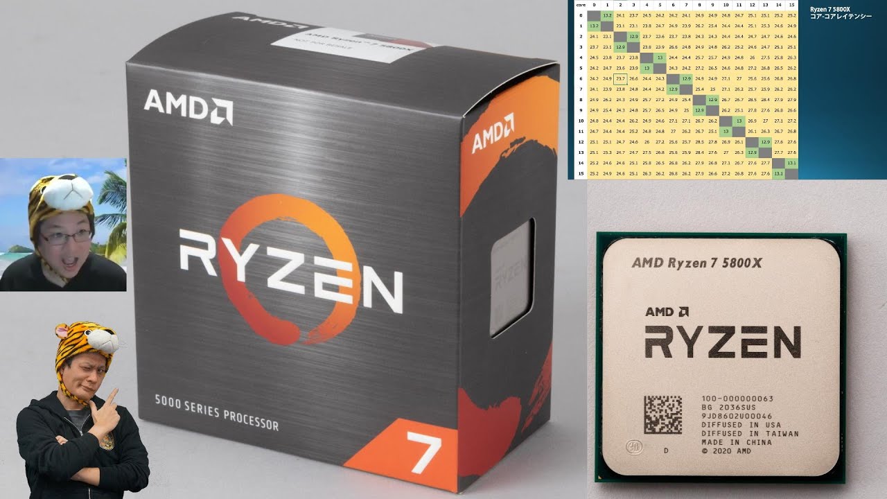 AMD最新CPU「Ryzen 9 5900X」&「Ryzen 7 5800X」について語る