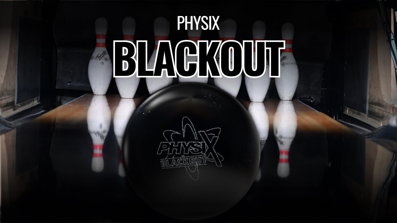 PHYSX BLACKOUT ボウリングボール - PHYSIX BLACKOUT ボウリングボール