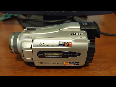 A Camcorder That Takes MiniDV Tapes & Memory Sticks - Sony Digital