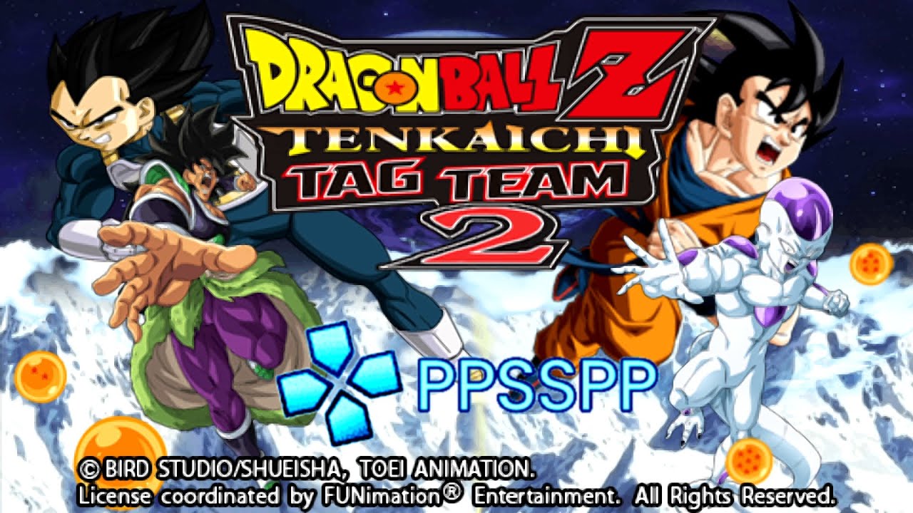 Dragon Ball Z: Tenkaichi Tag Team 2 (PPSSPP) - DBZ TTT MOD (PSP