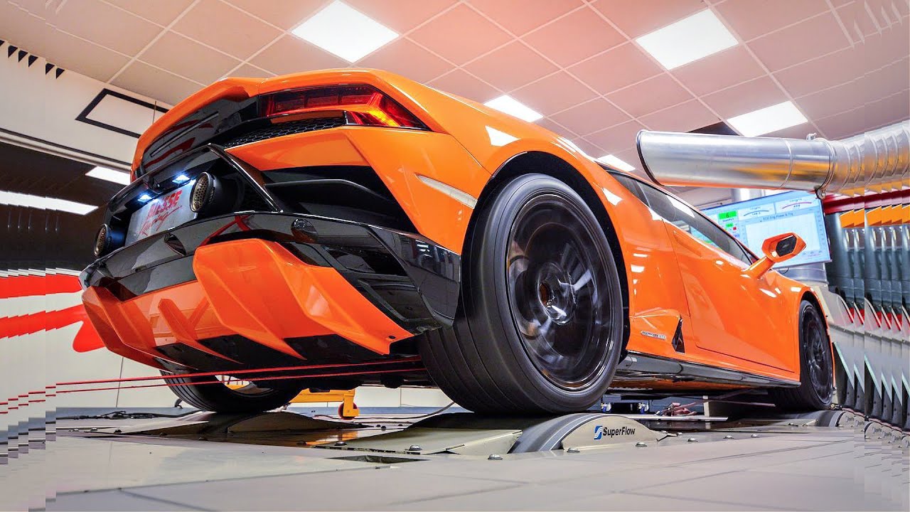 2021 Lamborghini Huracan EVO RWD SCREAMING on the DYNO | Stage 1