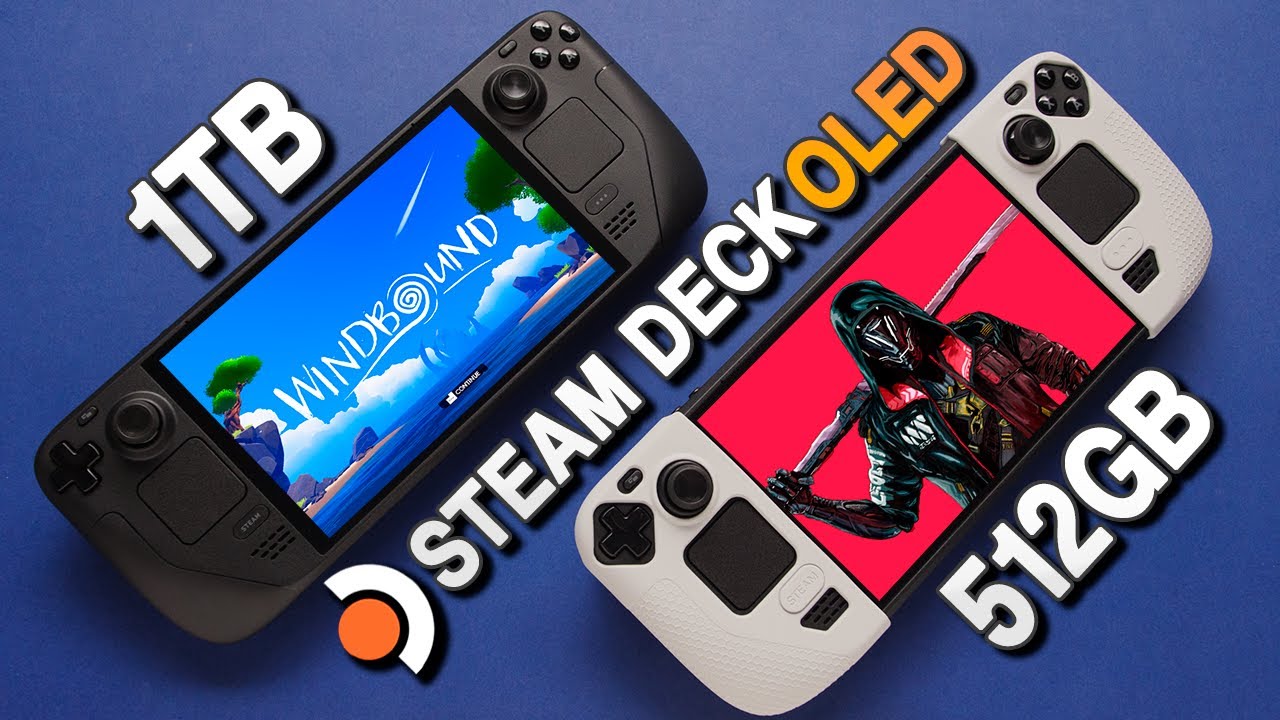 Steam Deck OLED Deep Dive - 1TB vs. 512GB (Anti-Glare / Glossy