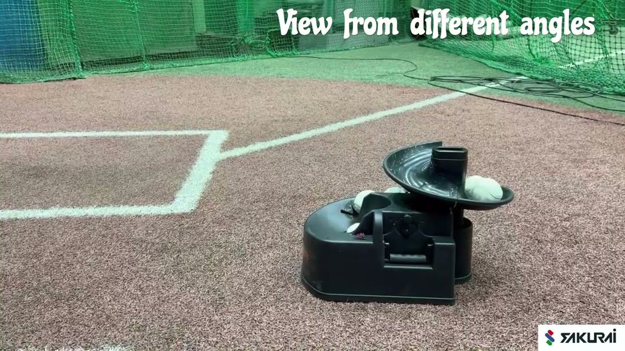 バッティングトレーナー・トス対面Ⅱ HT 89軟式 - YouTube