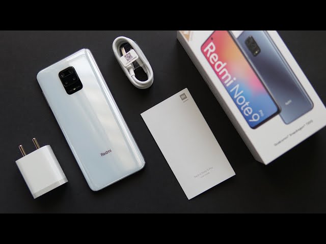 Redmi Note 9 Pro Glacier White Unboxing, First Look - Best color