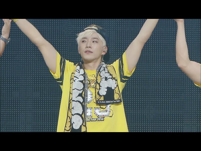 Junho (from 2PM) Band + Dance Team Goodbye Ment 「 SOLO TOUR 2014