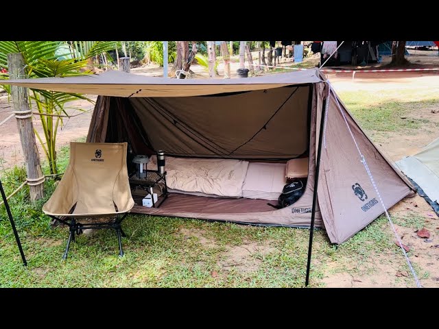 Solo Camping with simple setup | Onetigris Outback Retreat
