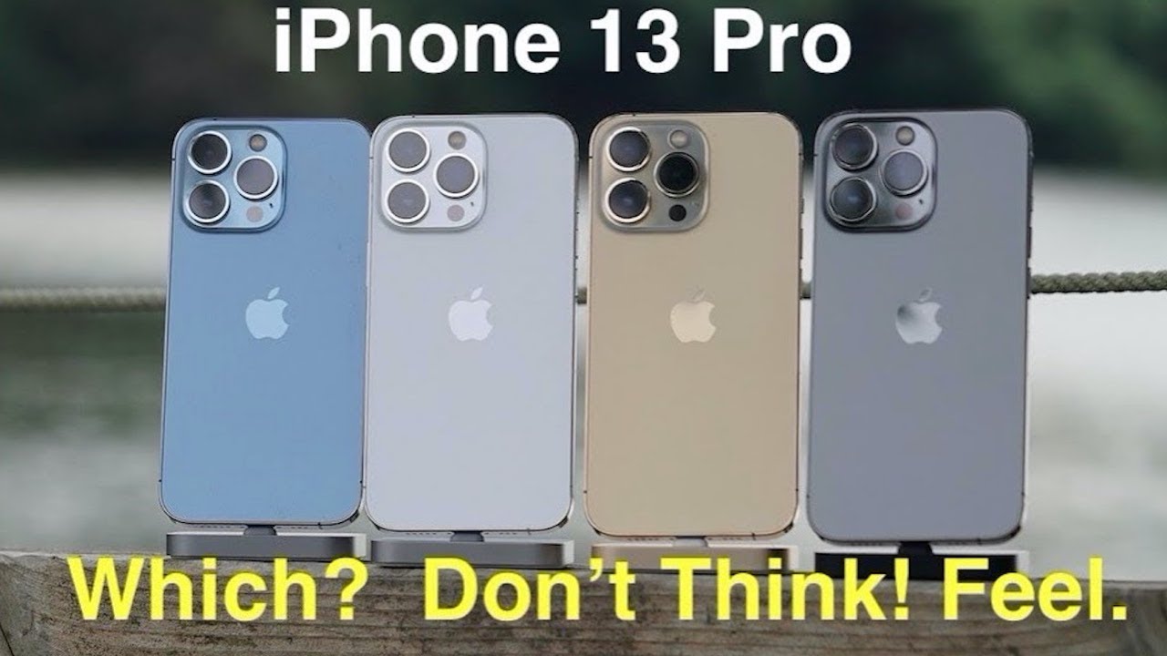 Which？ iPhone 13 Pro ! gold, Graphite, SierraBlue, silver
