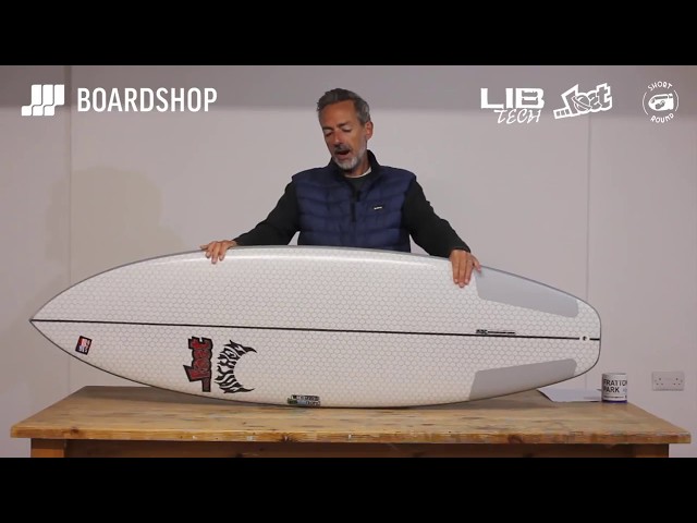 Lib Tech X Lost Short Round Surfboard Review - YouTube