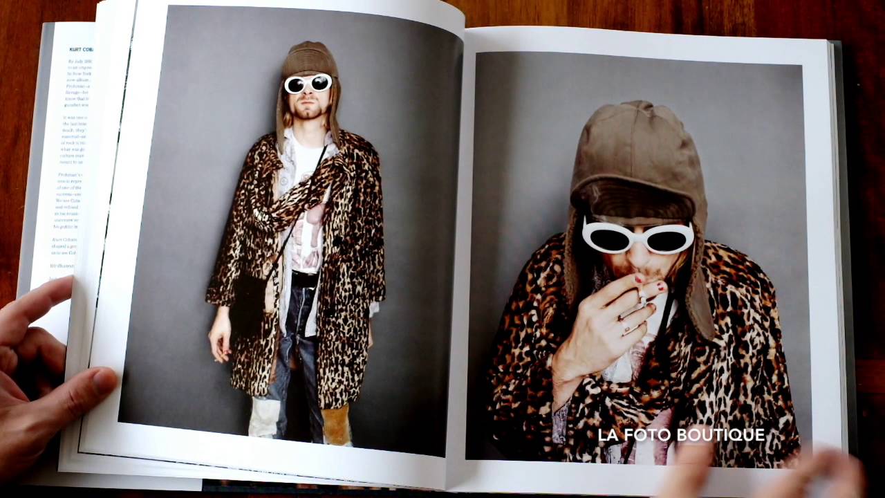 Kurt Cobain, The Last Session Book by Jesse Frohman - YouTube