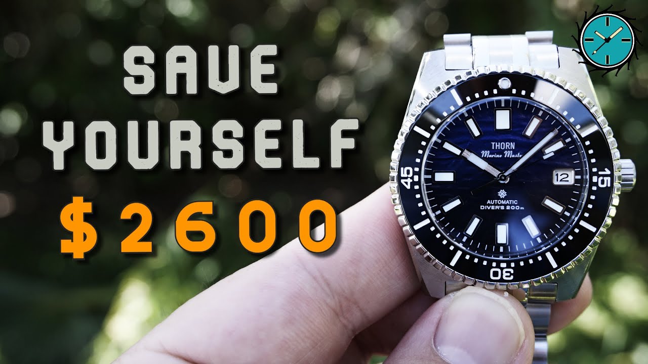 One of the best Sub $150 Divers [Thorn SHY042 Review] - YouTube