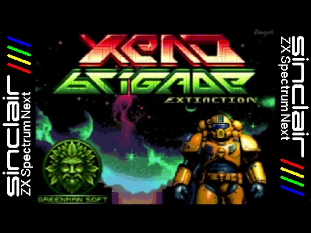 XENO BRIGADE EXTINCTION (2025) ZX Spectrum Next - YouTube