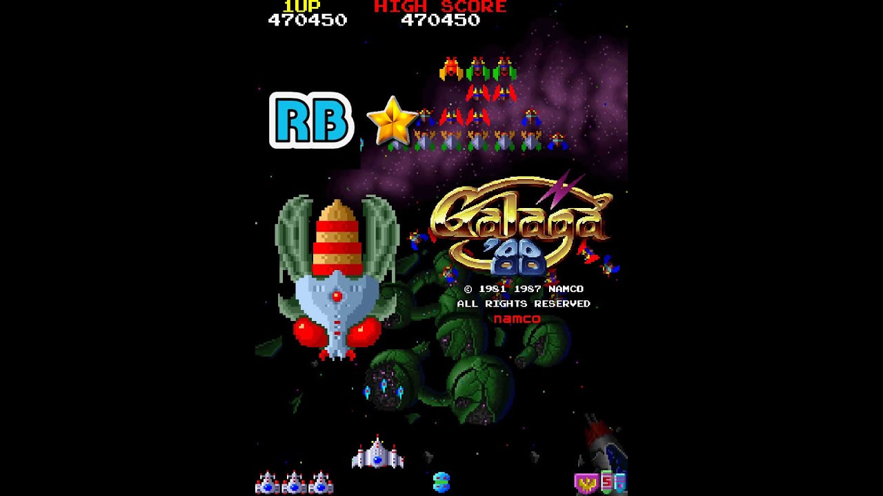X68000 ギャラガ'88 / Galaga '88 - Full Game - YouTube
