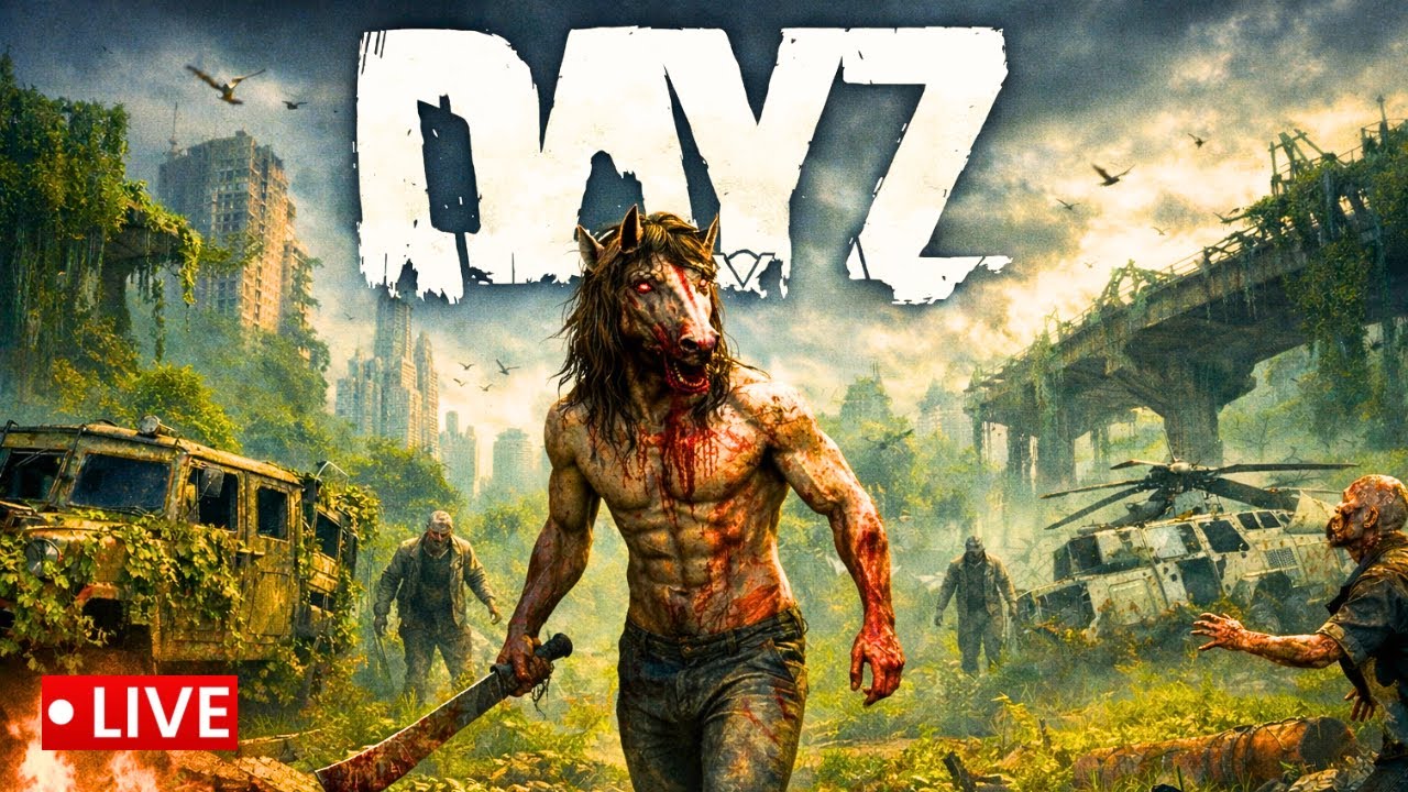 LIVE!🔴 - SURVIVING on DayZ OFFICIAL servers! - YouTube