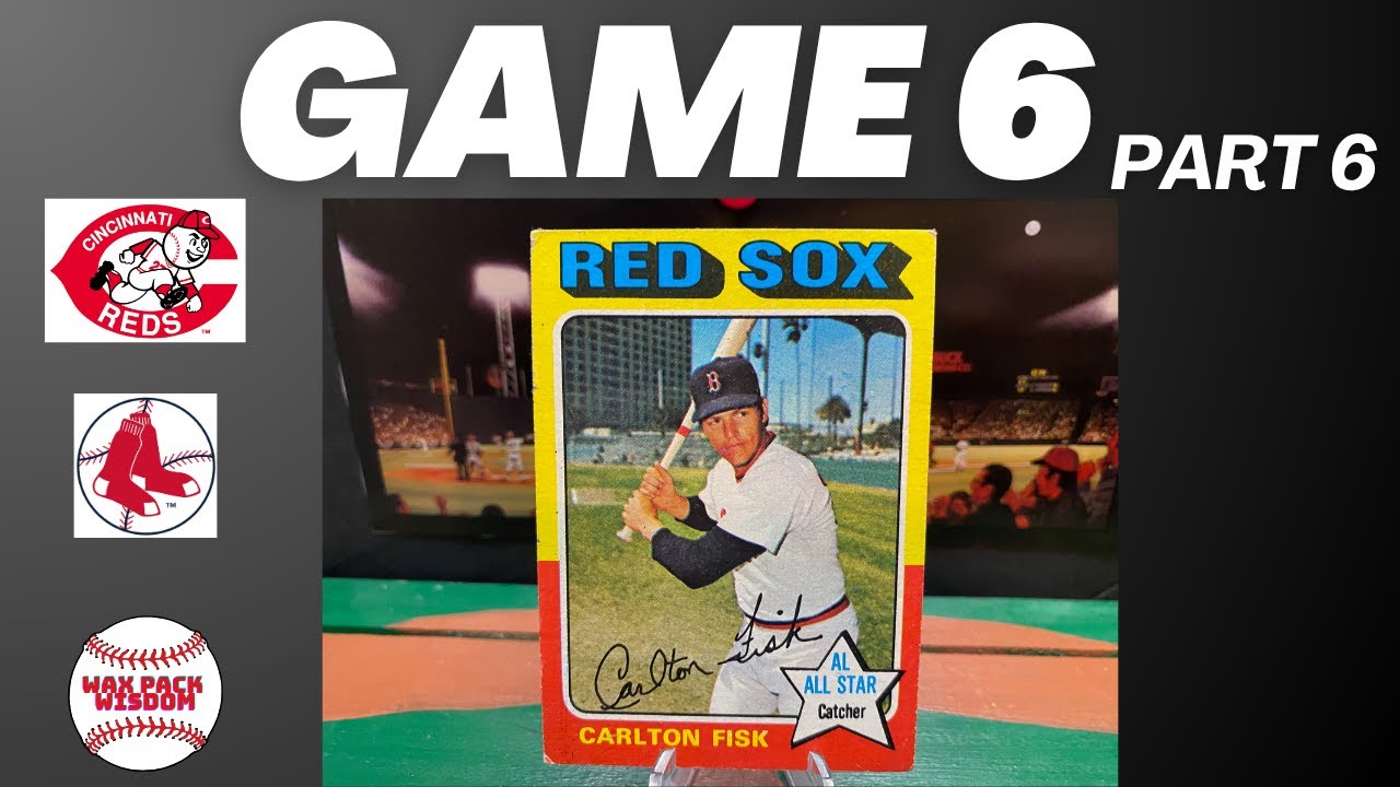 Fisk Hits Legendary Home Run, but the Reds Win It All. 50 Years