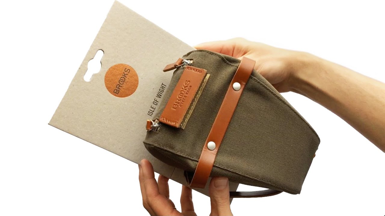 Brooks Isle of Wight Saddle Bag - YouTube