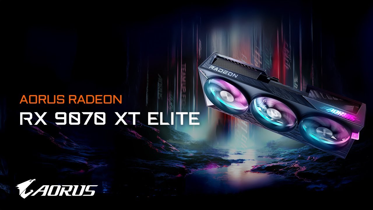 AORUS Radeon™ RX 9070 XT ELITE 16G - GIGABYTE Global