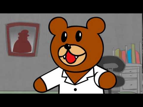 秘密結社鷹の爪 レオナルド博士の超可愛いぬいぐるみが登場！ - YouTube