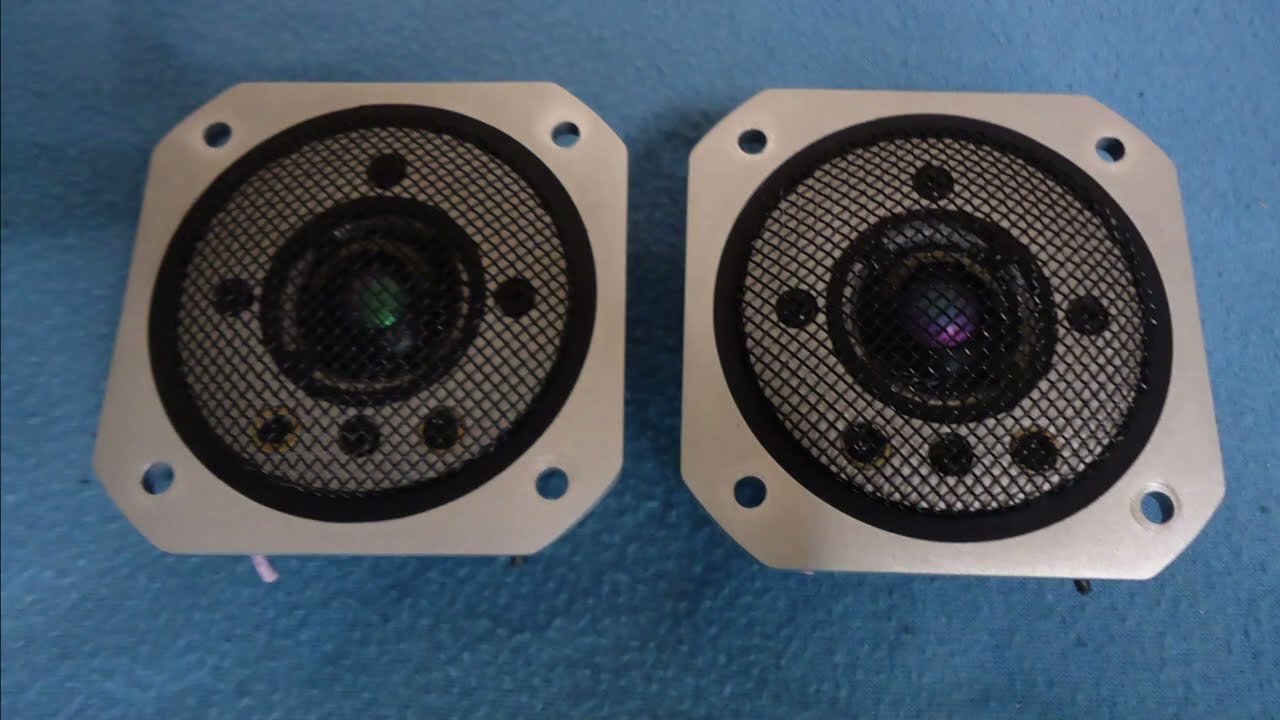 Yamaha JA 0513 Tweeters, From NS-1000M, Test - YouTube