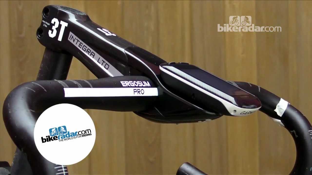 3T Integra stem Garmin Edge mount - YouTube