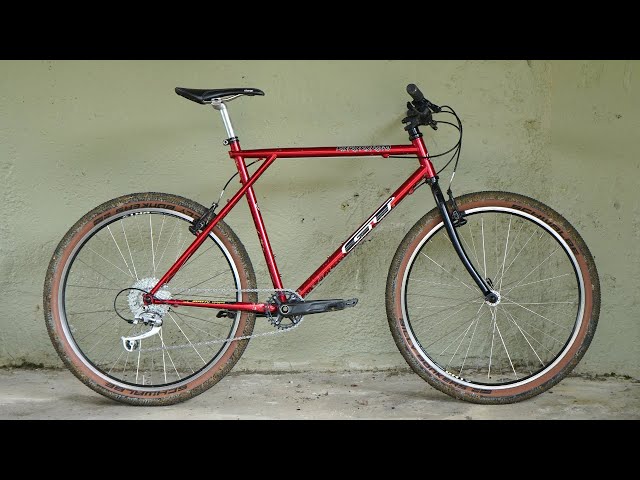 Retro MTB Rebuild - GT Karakoram 1x9 Resto-Mod - YouTube