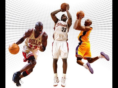 NBA】 ジョーダン vs コービー vs レブロン - YouTube