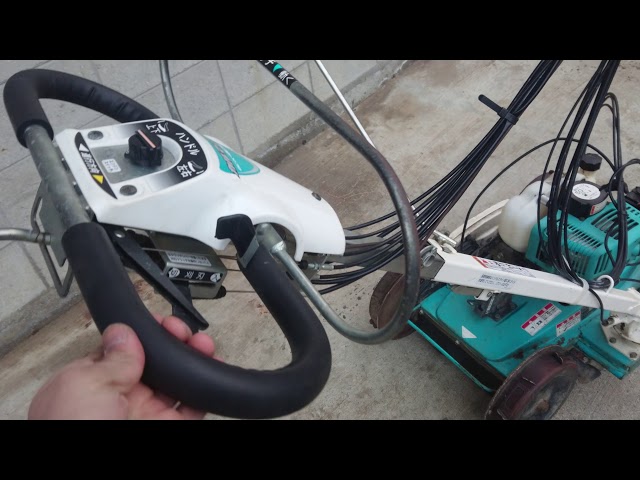 クボタ 自走式草刈機 カルマックス GC K401EX 動作テスト - YouTube