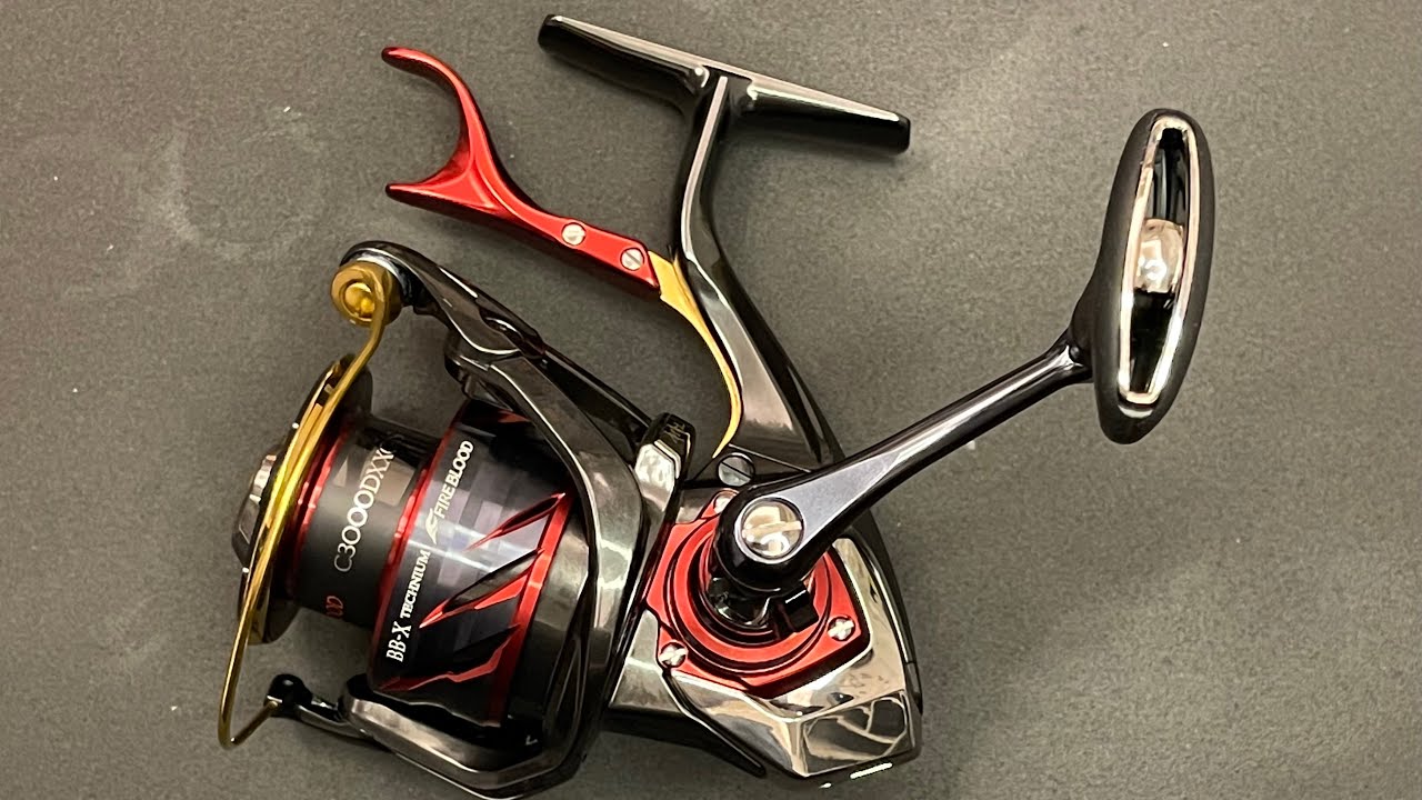 SHIMANO BBX Technium Fireblood C3000DXXG 2024 UNBOX AND LUBRICATE