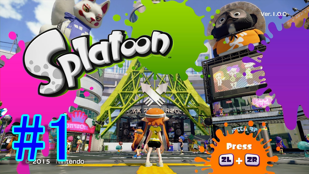 Splatoon] #1 Turf War Battle? [Live] Splatoon - YouTube