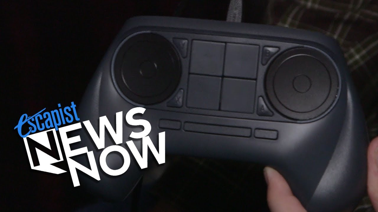 STEAM CONTROLLER FIRST IMPRESSIONS - CES 2014 (Escapist News Now