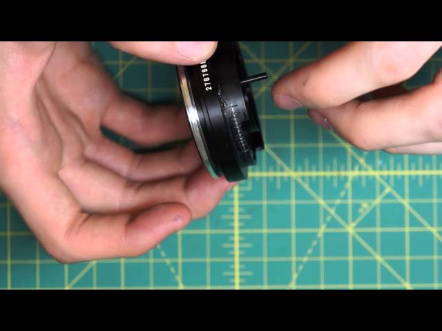 Minolta MD Rokkor-X 50mm f1.7 Lens Disassembly - YouTube