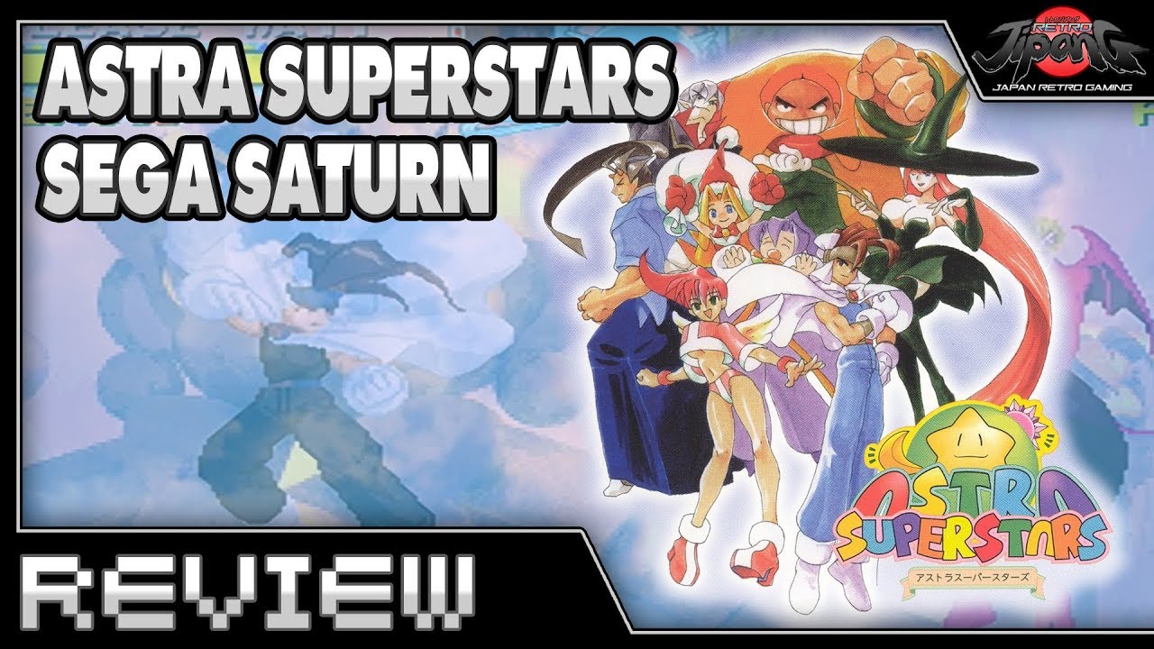 Astra Superstars mini review - Sega Saturn (アストラスーパー