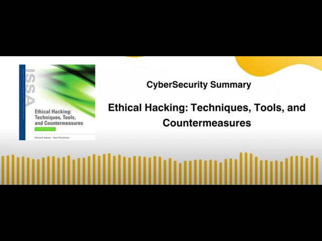 Ethical Hacking Techniques, Tools, and Countermeasures - YouTube