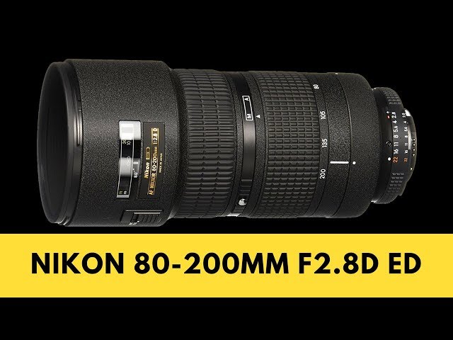 □Nikon AF NIKKOR 80-200mm F2.8D ED NEW 【動作快調】[08] □訳有