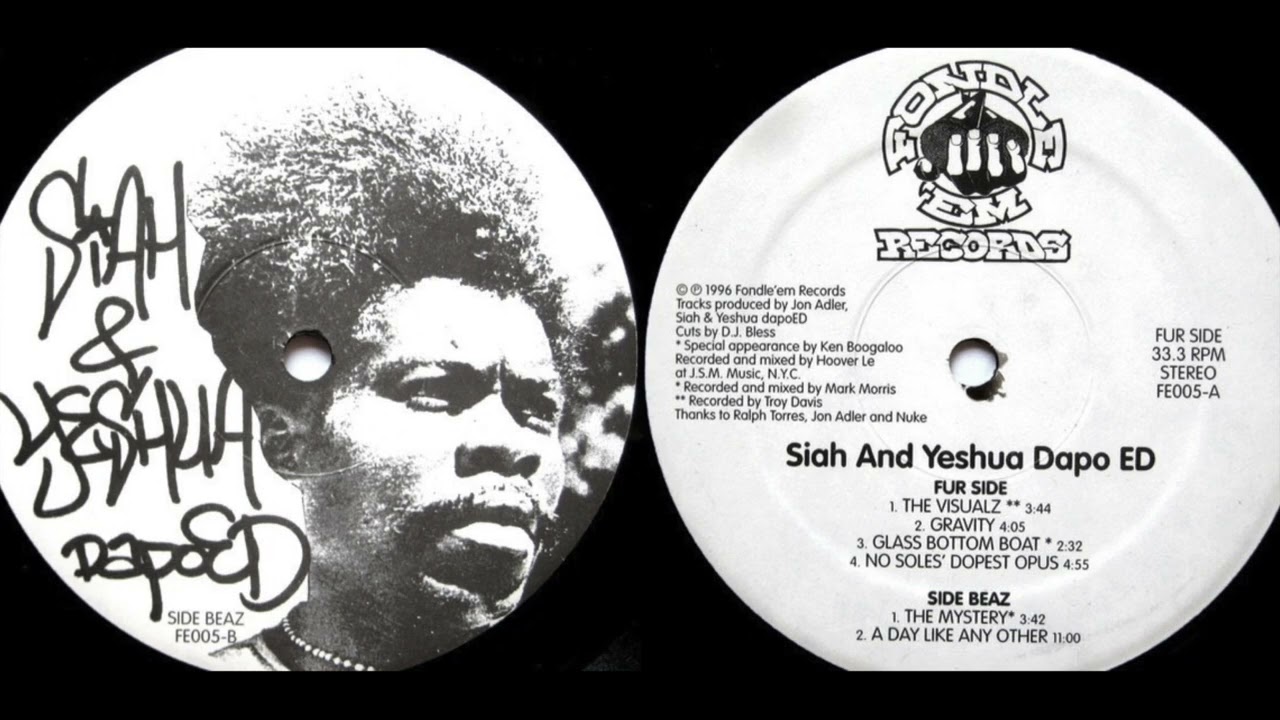 Siah & Yeshua Da PoED - The Visualz EP (1996 Full Vinyl) - YouTube