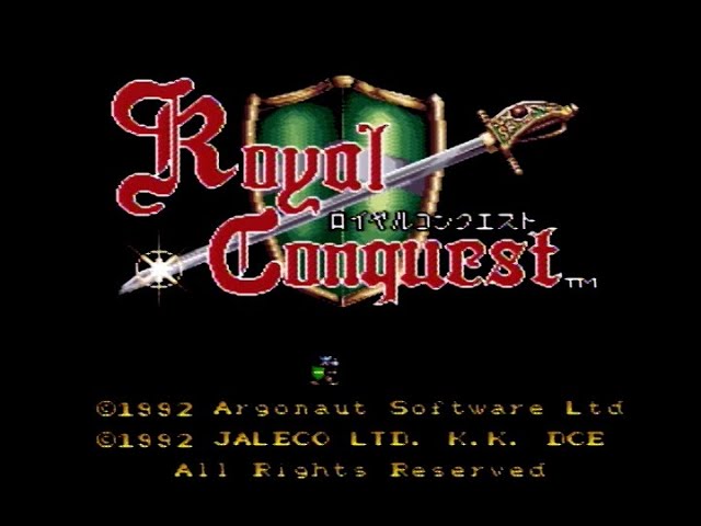 スーパーファミコン]ロイヤルコンクエスト / Royal Conquest - YouTube