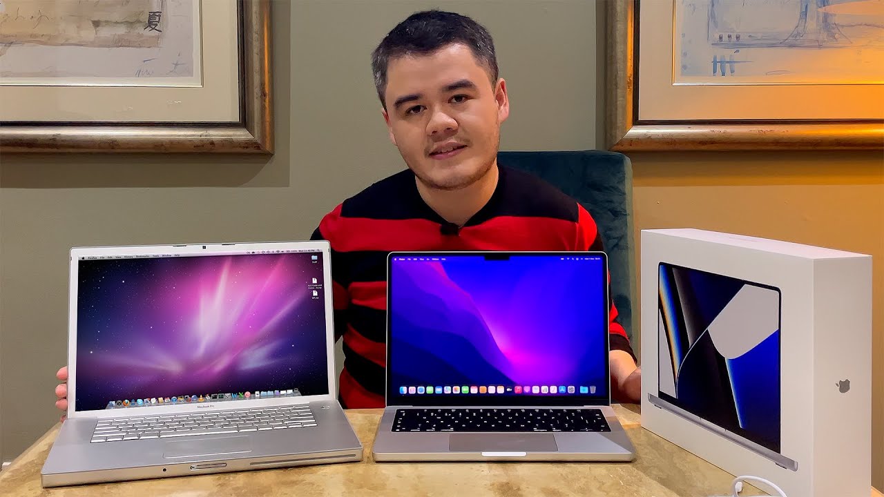 MacBook Pro 14 inch M1 Pro 32GB Silver Unboxing vs Old MacBook