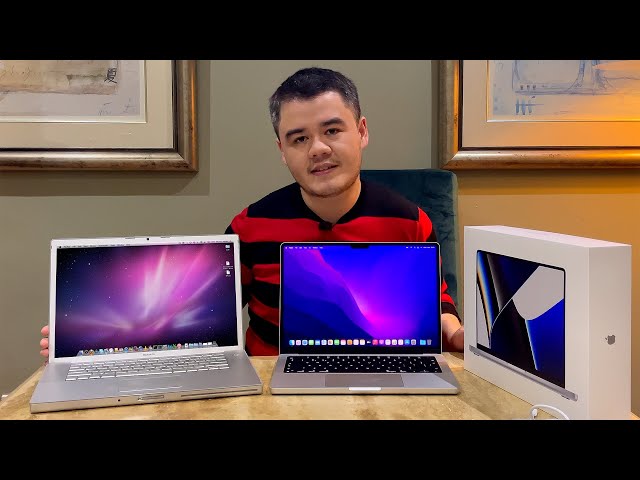 MacBook Pro 14 inch M1 Pro 32GB Silver Unboxing vs Old MacBook